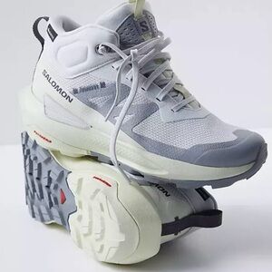 SALOMON Elixer Activ Mid GTX Sneaker Glacier Gray/Aloe Wash (Free People)